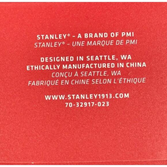 NEW Stanley The Quencher H2.0 Flowstate™ Tumbler | 40 OZ Scarlet Tinsel - Picture 10 of 11